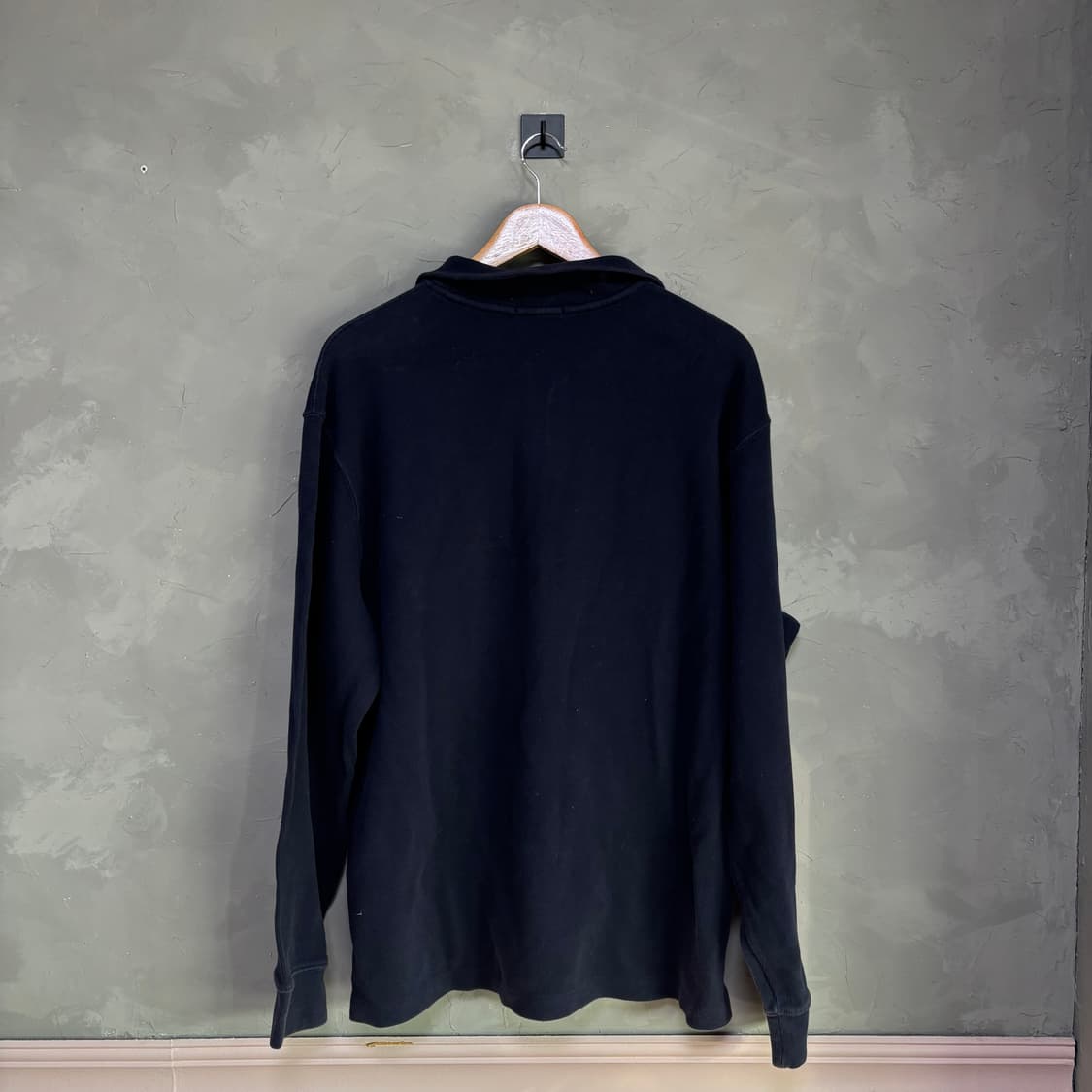 폴로 랄프로렌 반집업 니트 네이비 상품이미지4