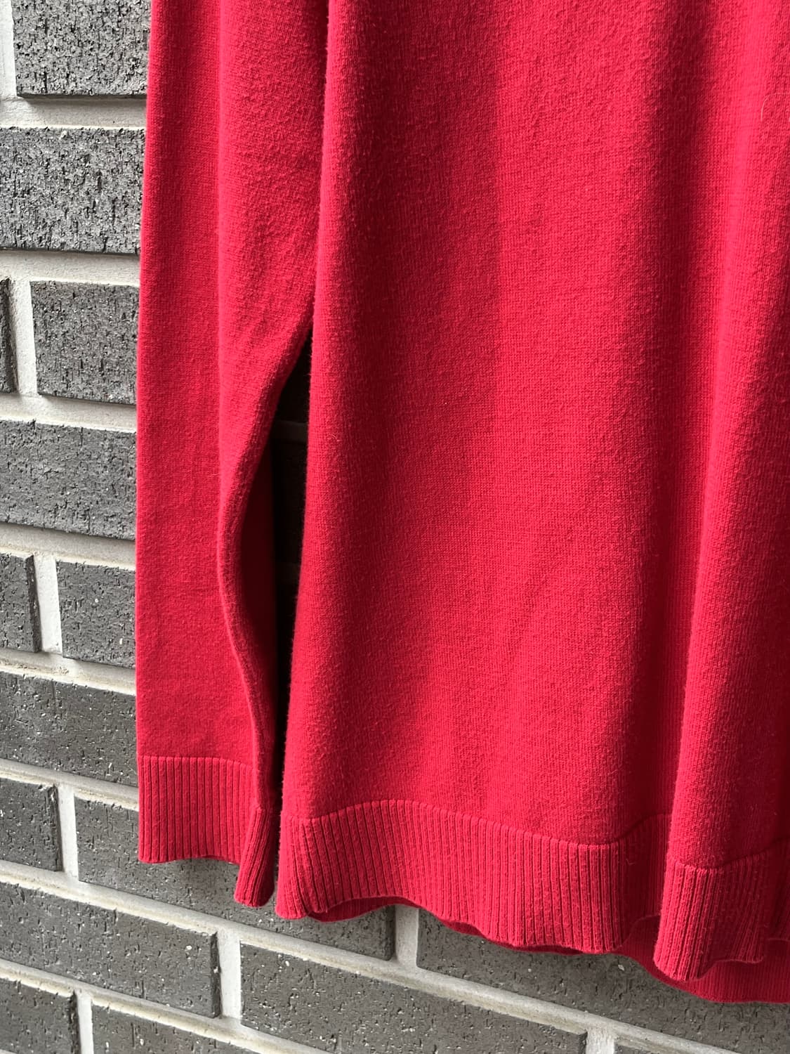 BURBERRY 버버리 블루 로고 롱슬리브 레드 상품이미지10