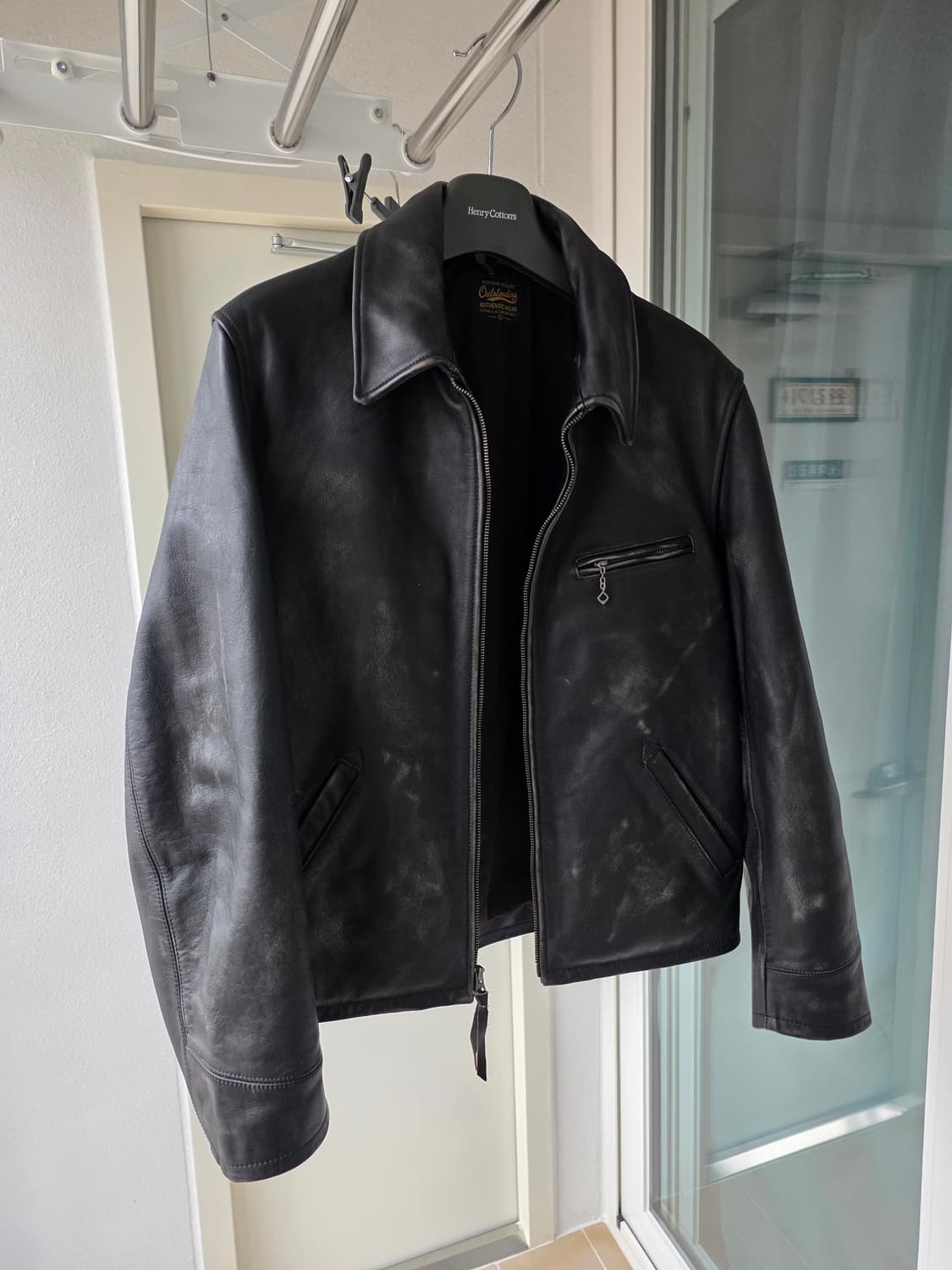 아웃스탠딩 스포츠 가죽 자켓 상품이미지2