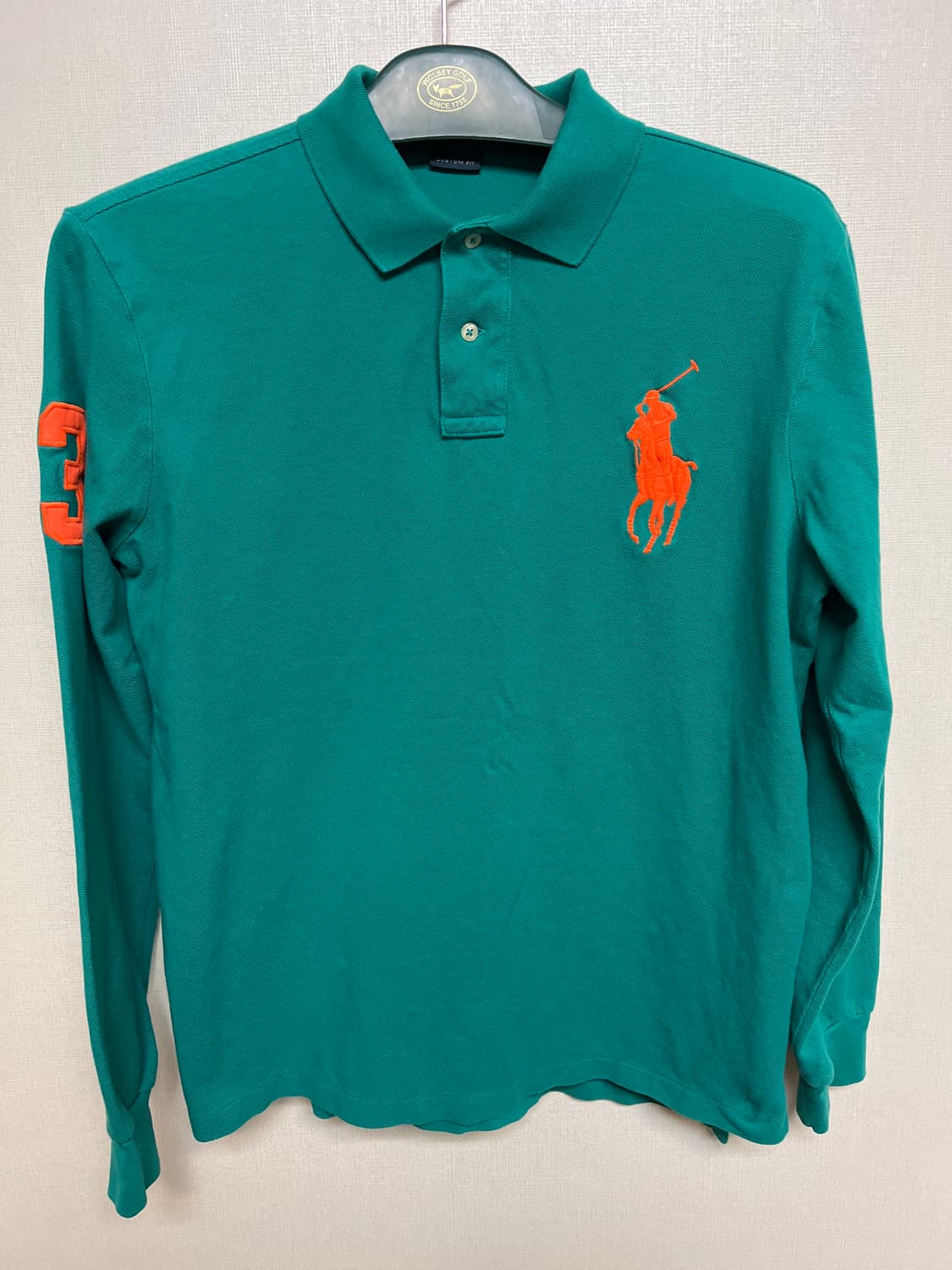 (L) 폴로 랄프로렌 빅포니 긴팔 PK 카라 티셔츠 상품이미지1
