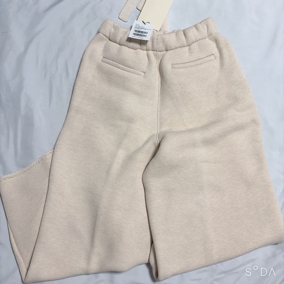 렉토 린넨 니트 와이드 팬츠 S 상품이미지2