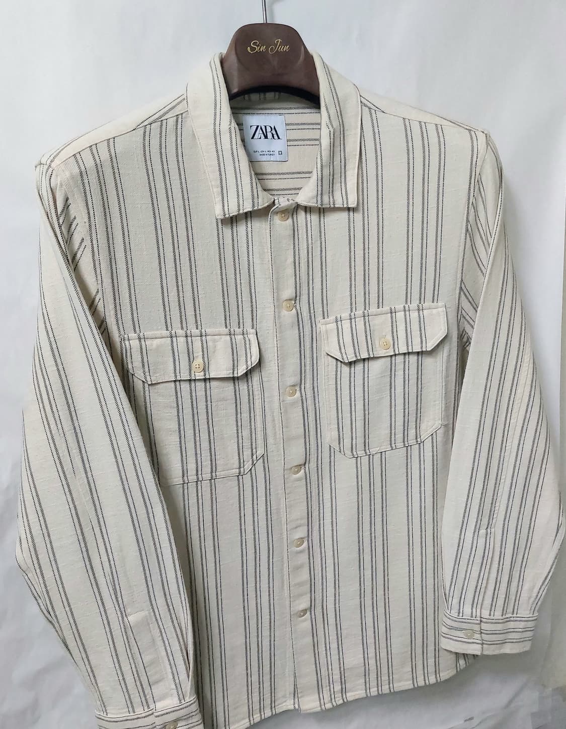 ZARA 자라 면스판 셔츠 110 상품이미지7