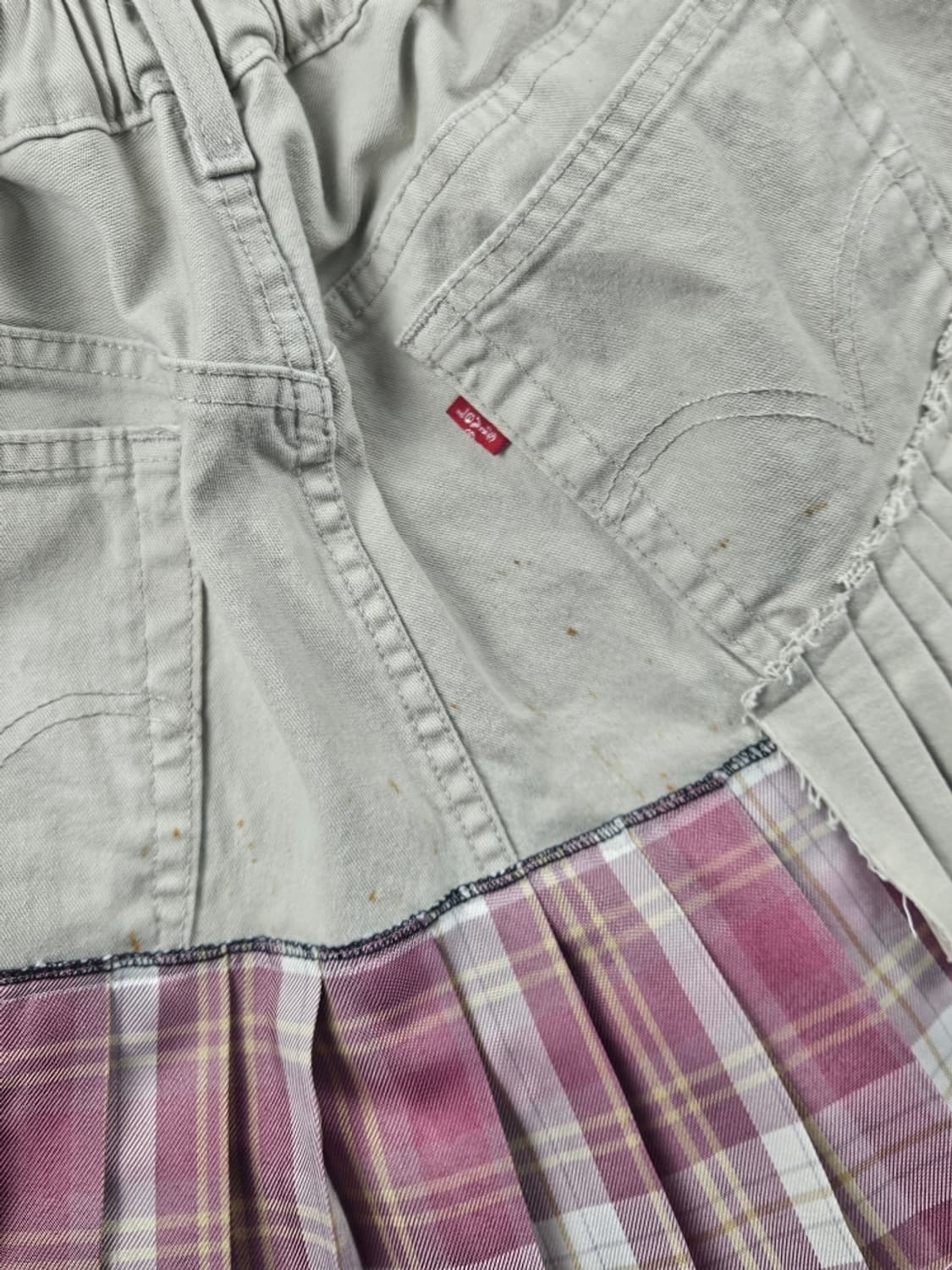 리바이스 리빌딩 리워크 커스텀 레이어 스커트 ( OS ) / 9034 상품이미지5