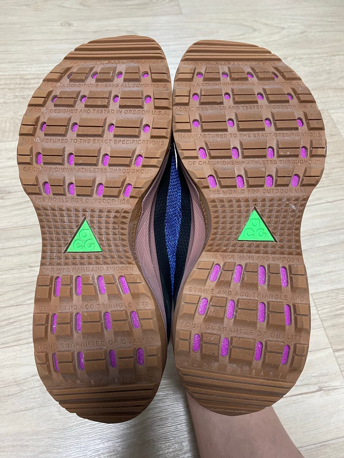 [265] 나이키 acg 줌 에어 ao 블루 보이드 블랙 상품이미지5