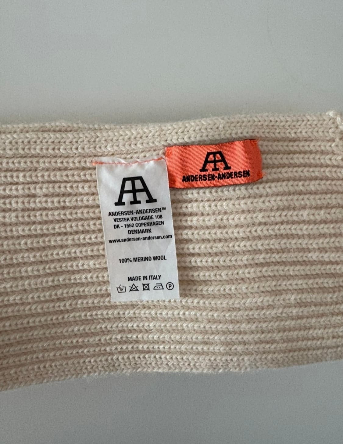 안데르센안데르센 머플러 아이보리  상품이미지2