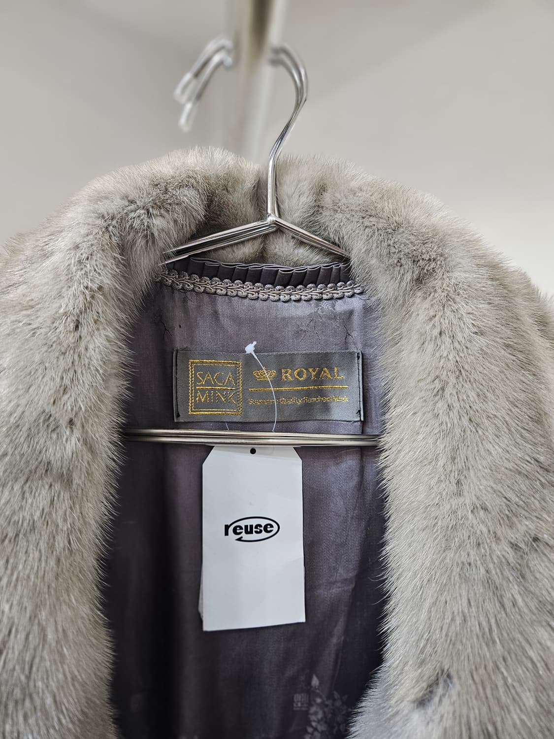 사가밍크 퍼 숏 자켓 상품이미지5