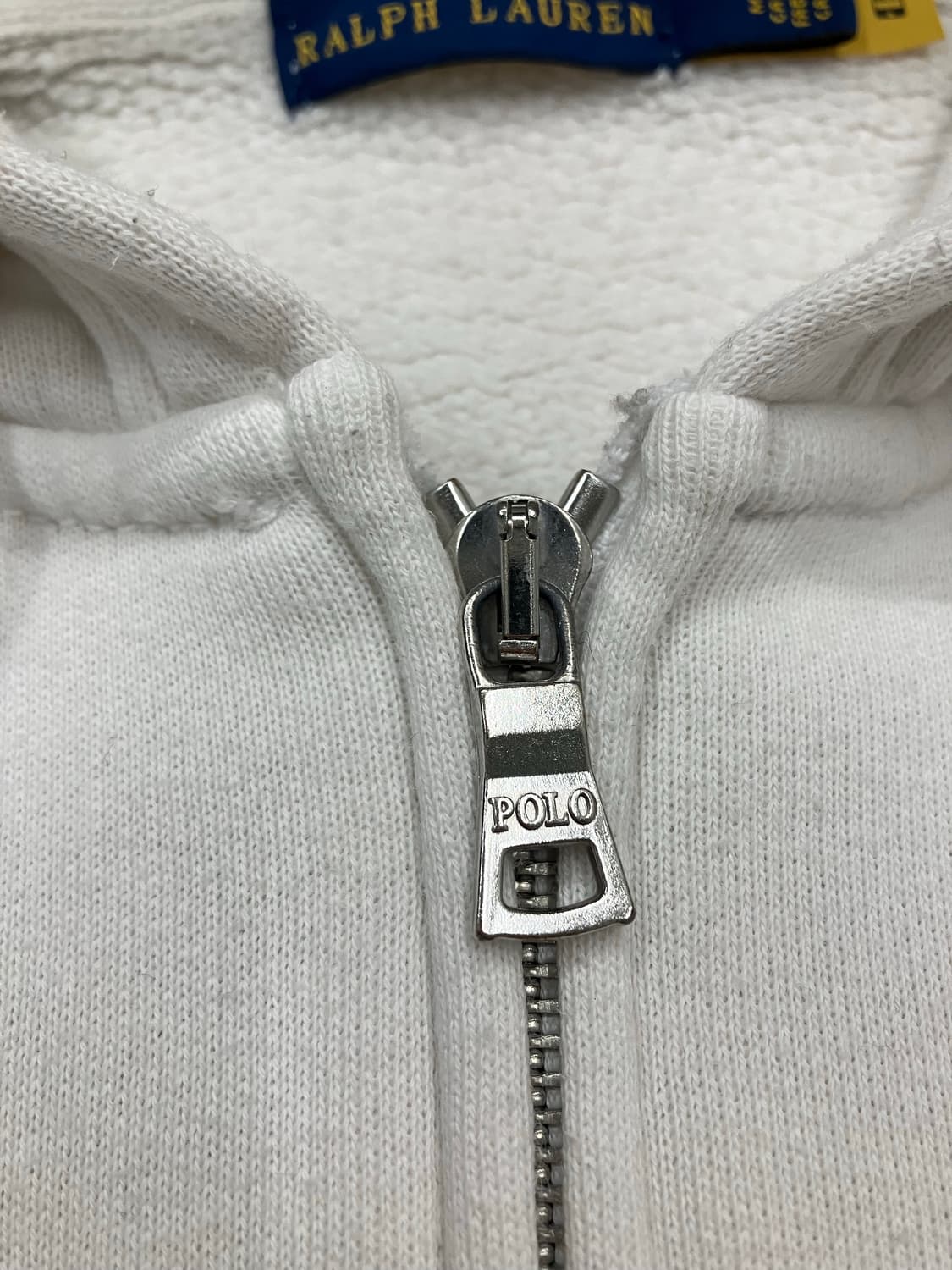 폴로 랄프로렌 화이트 후드집업 상품이미지6