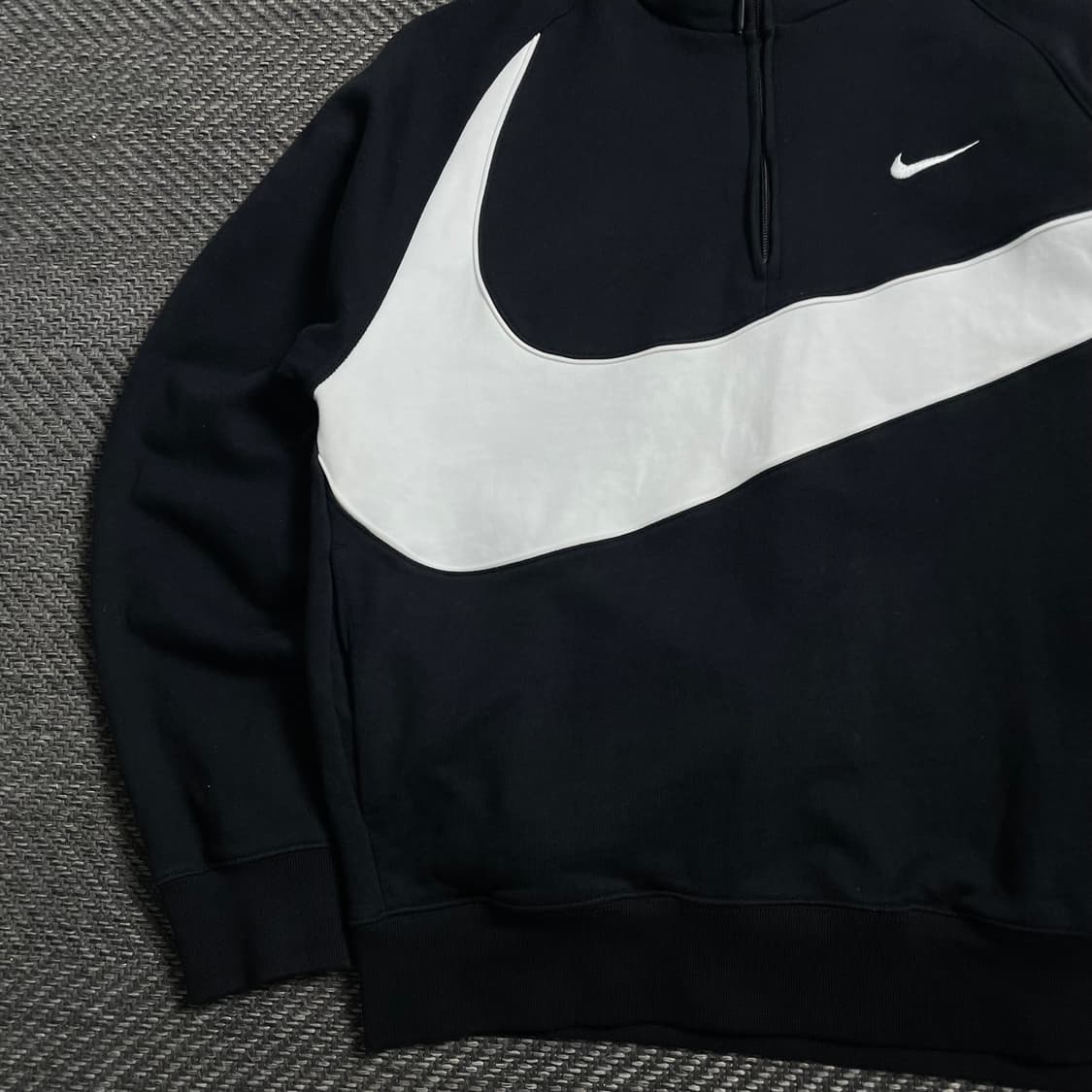 나이키 빅스우시 로고 하프 집업 후드 티셔츠y 4028 상품이미지4