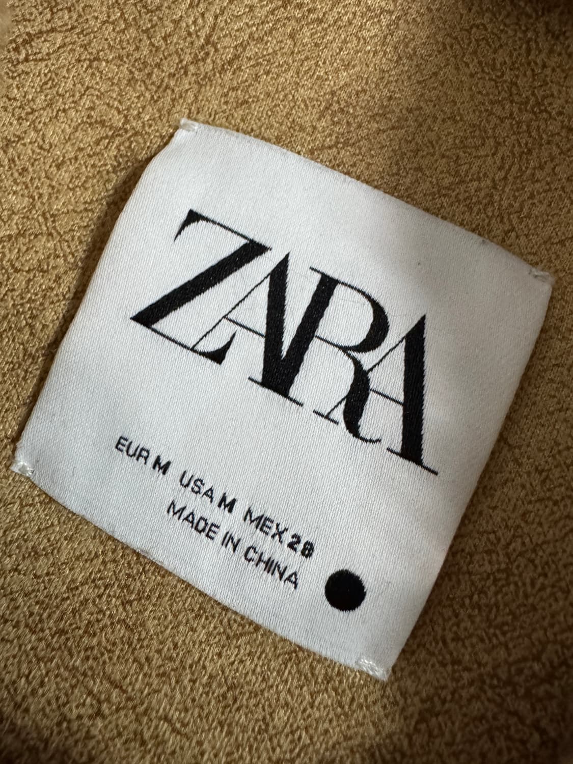 여성 자라 ZARA 빅 사이즈 뽀글이 플리스 자켓 상품이미지3