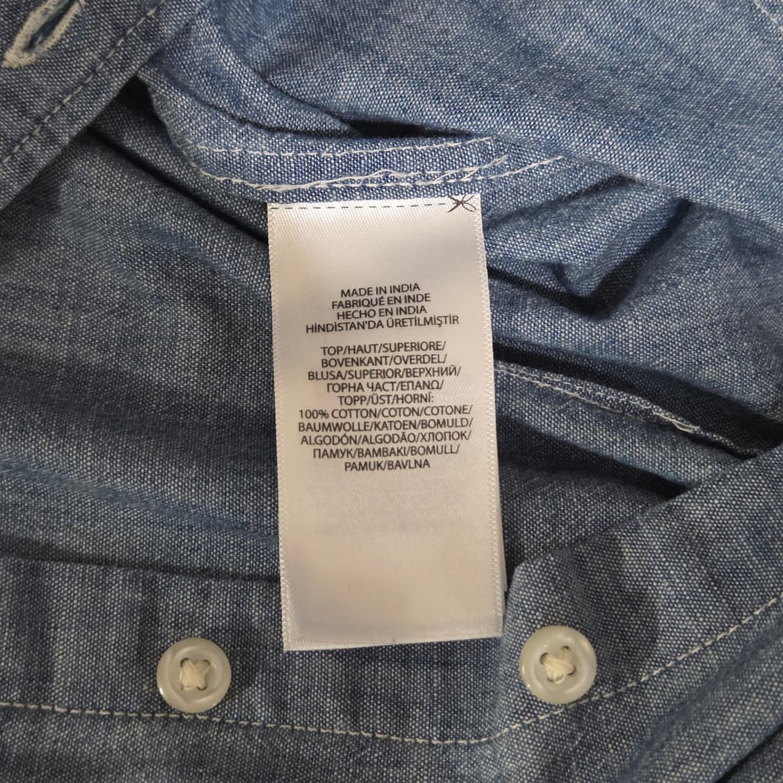 폴로랄프로렌 키즈 샴브레이 원피스 10 상품이미지5