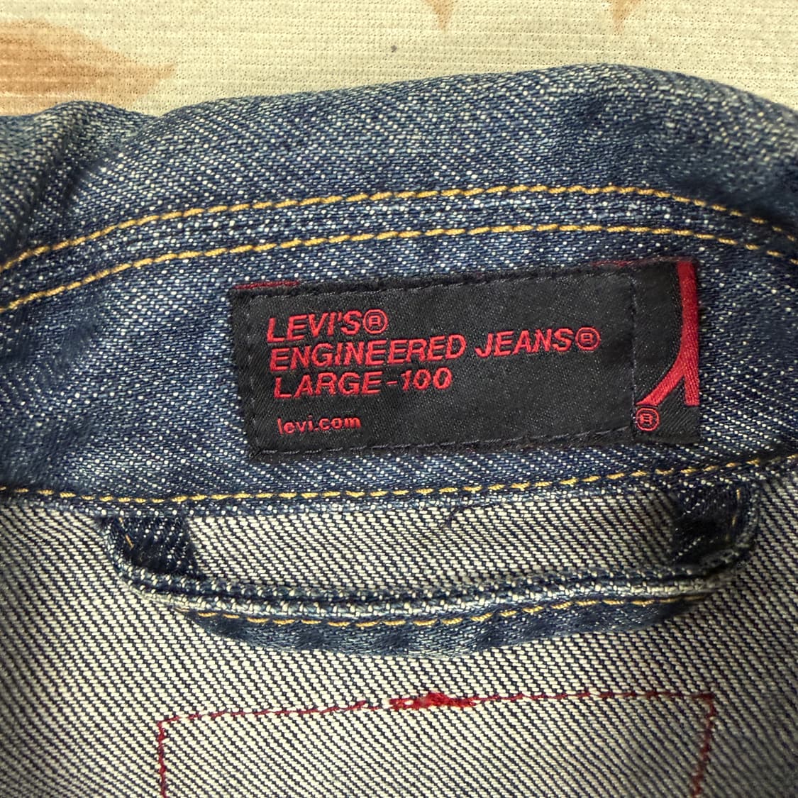 (L)00s리바이스 Levis 엔지니어드 진 데님자켓 상품이미지2