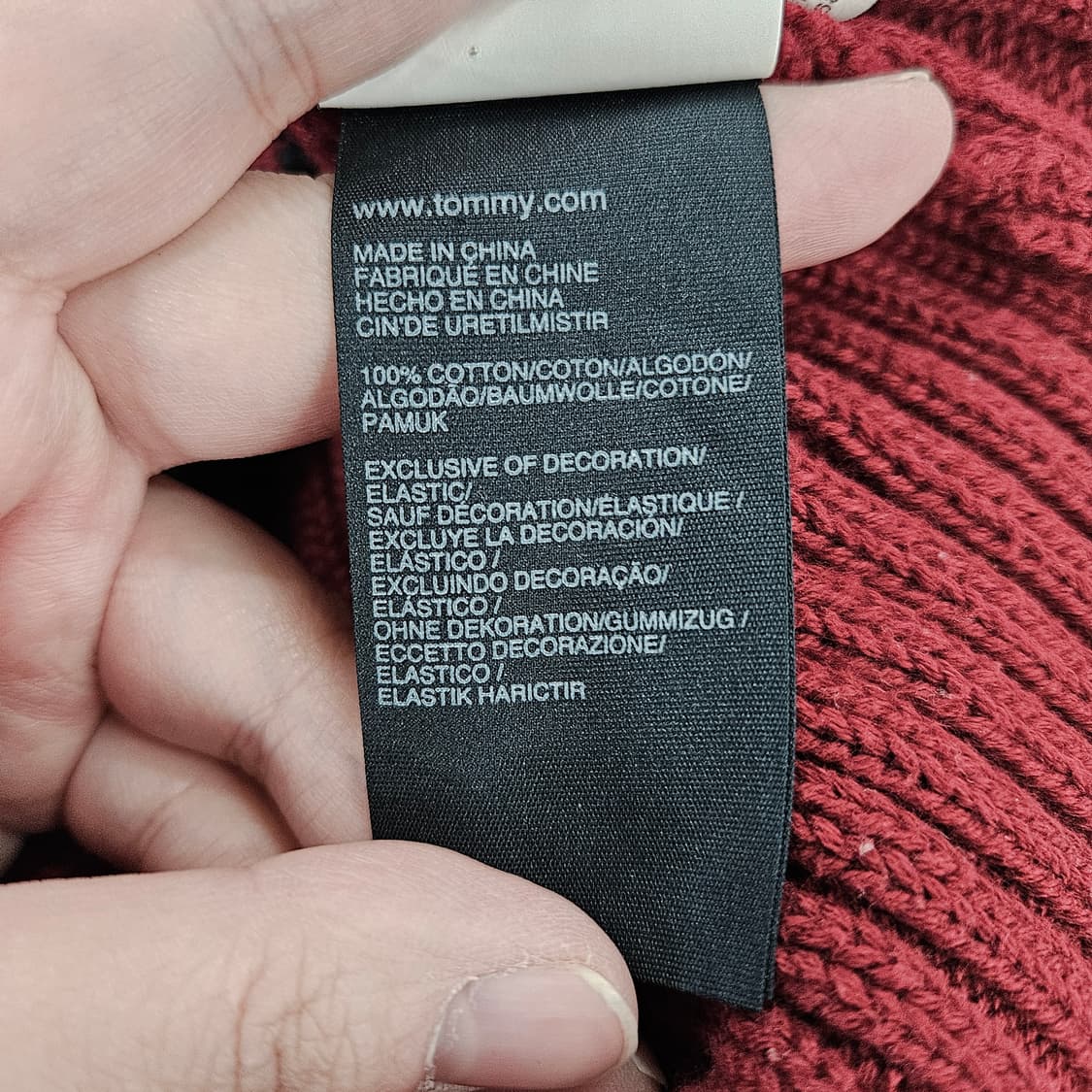 [S] 타미힐피거 여성 케이블 니트 터틀넥 집업 가디건 0115YH1 상품이미지6