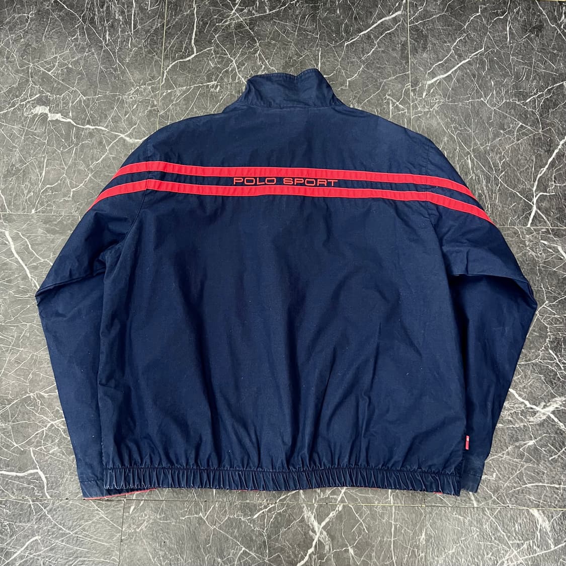 폴로랄프로렌 90s 스포츠 리버시블 블루종 자켓 상품이미지2