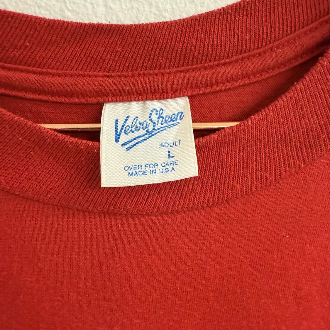 90s usa velva sheen 미키마우스 L 상품이미지2