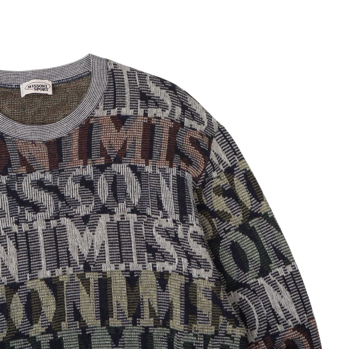 미쏘니 스포츠 모노그램 니트 스웨터 상품이미지3