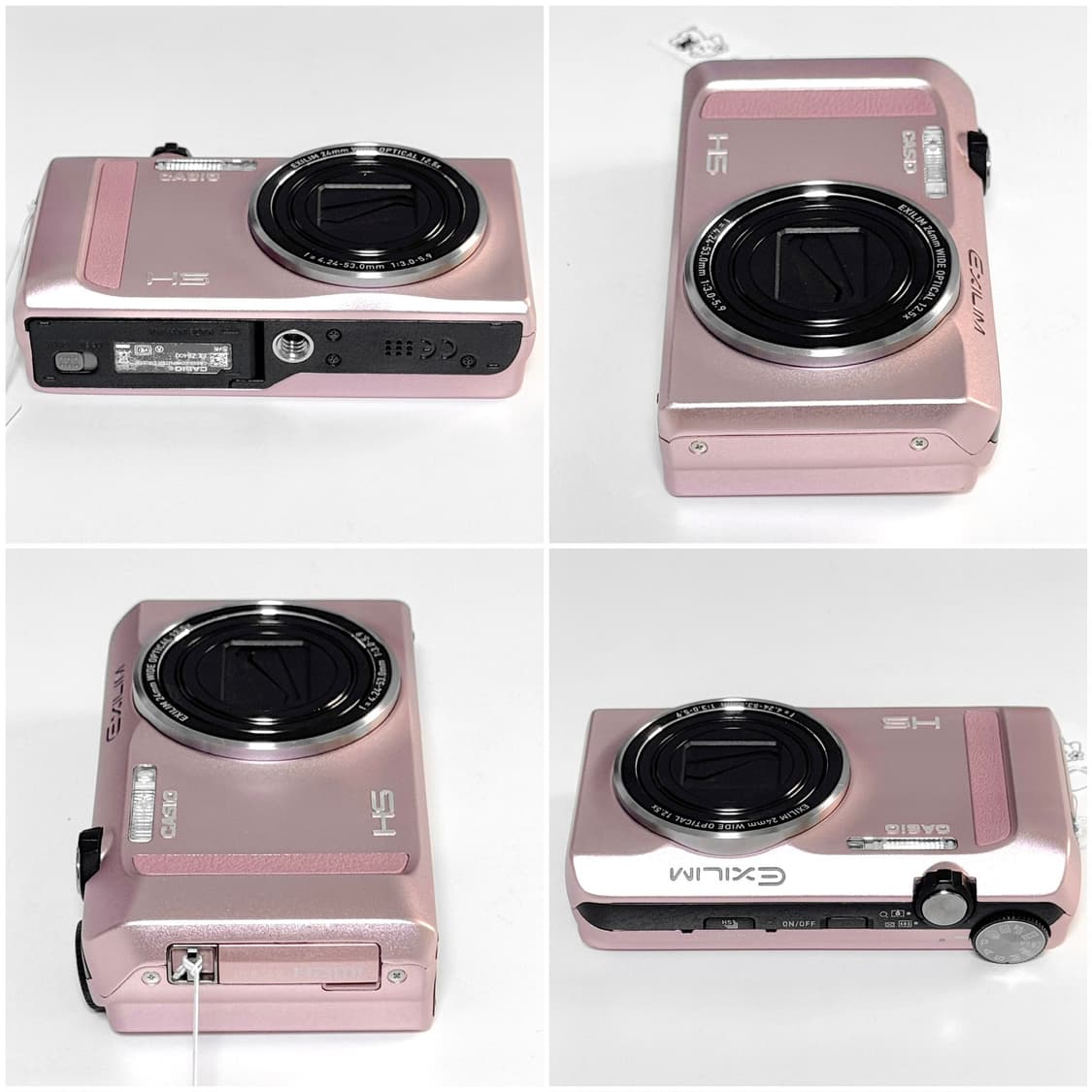 카시오 엑슬림 ZR400 베이비핑크 빈티지디카 상품이미지3