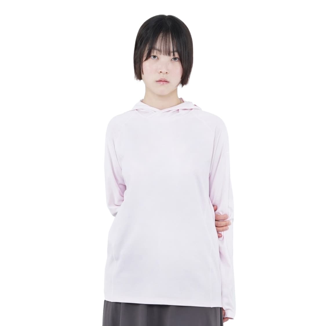 25-003 HOODED LONG SLEEVE (LAVENDER) 상품이미지1