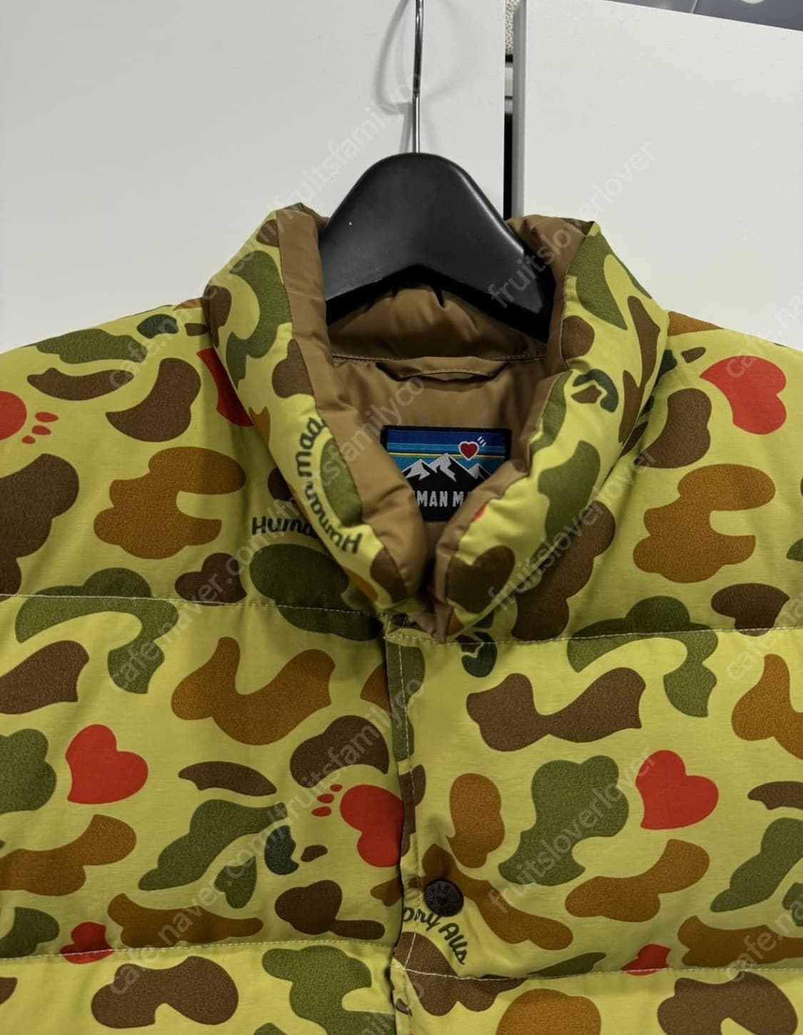 휴먼메이드 덕카모 리버서블 다운 베스트 L사이즈 (105) 상품이미지2