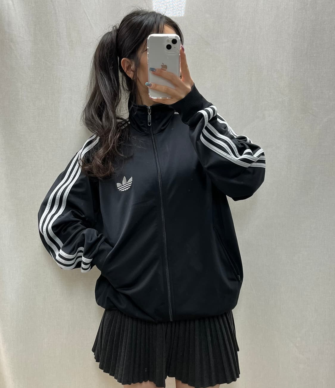 아디다스 파이어버드 져지/블랙실버/#3550 상품이미지1