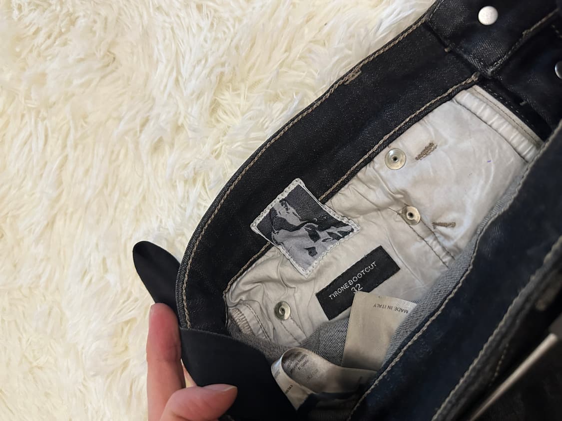 릭오웬스 타이론 부츠컷 글리터 상품이미지5