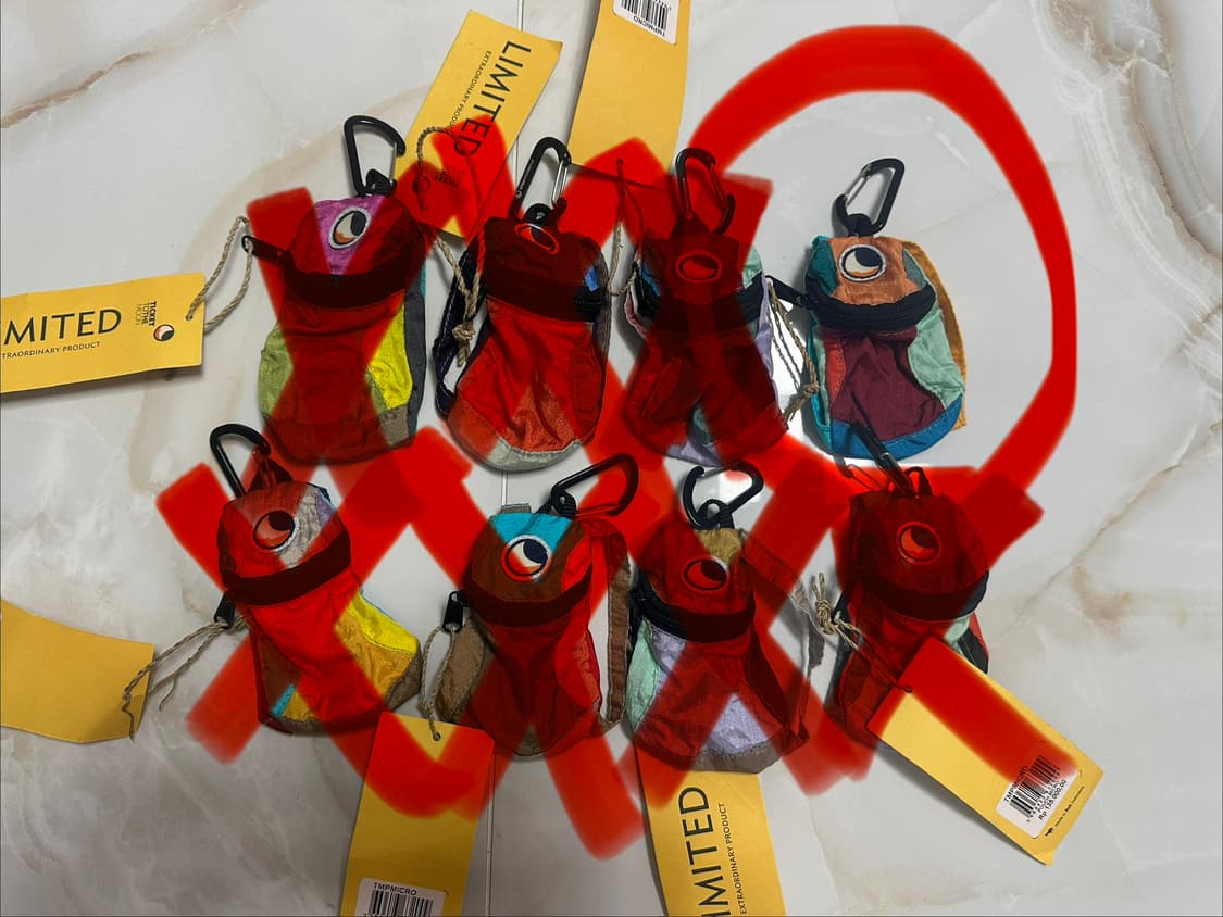 티케투더문 백팩키링 (새제품) 상품이미지1