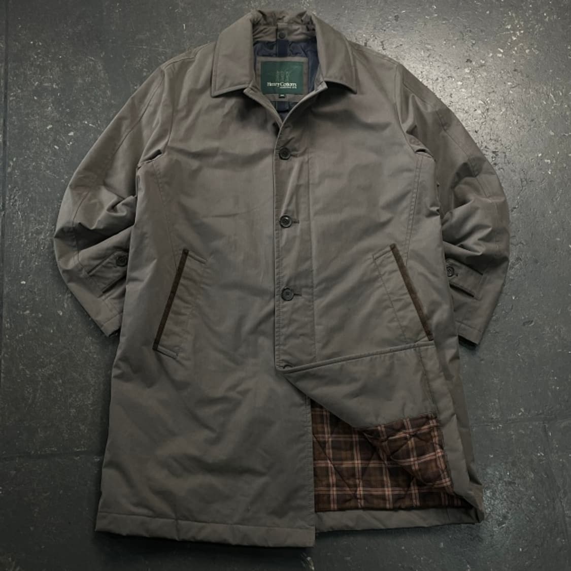105 헨리코튼 파일럿 코트  상품이미지1