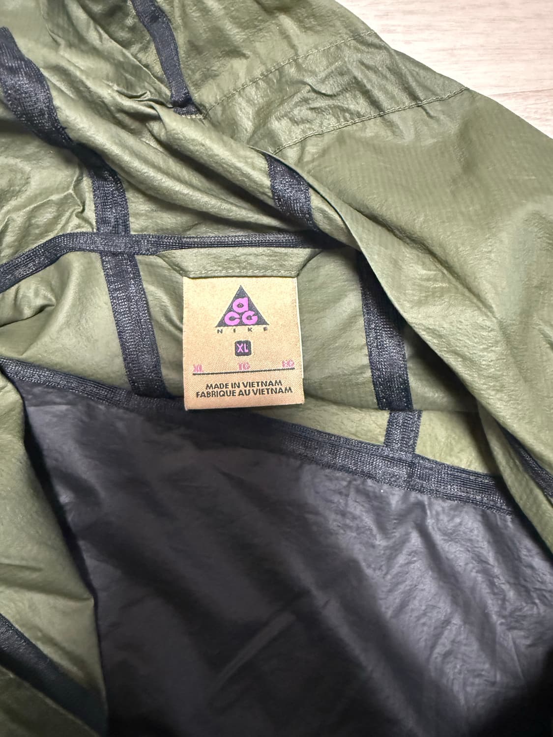 나이키 acg 라이트웨잇 자켓 xl 상품이미지2