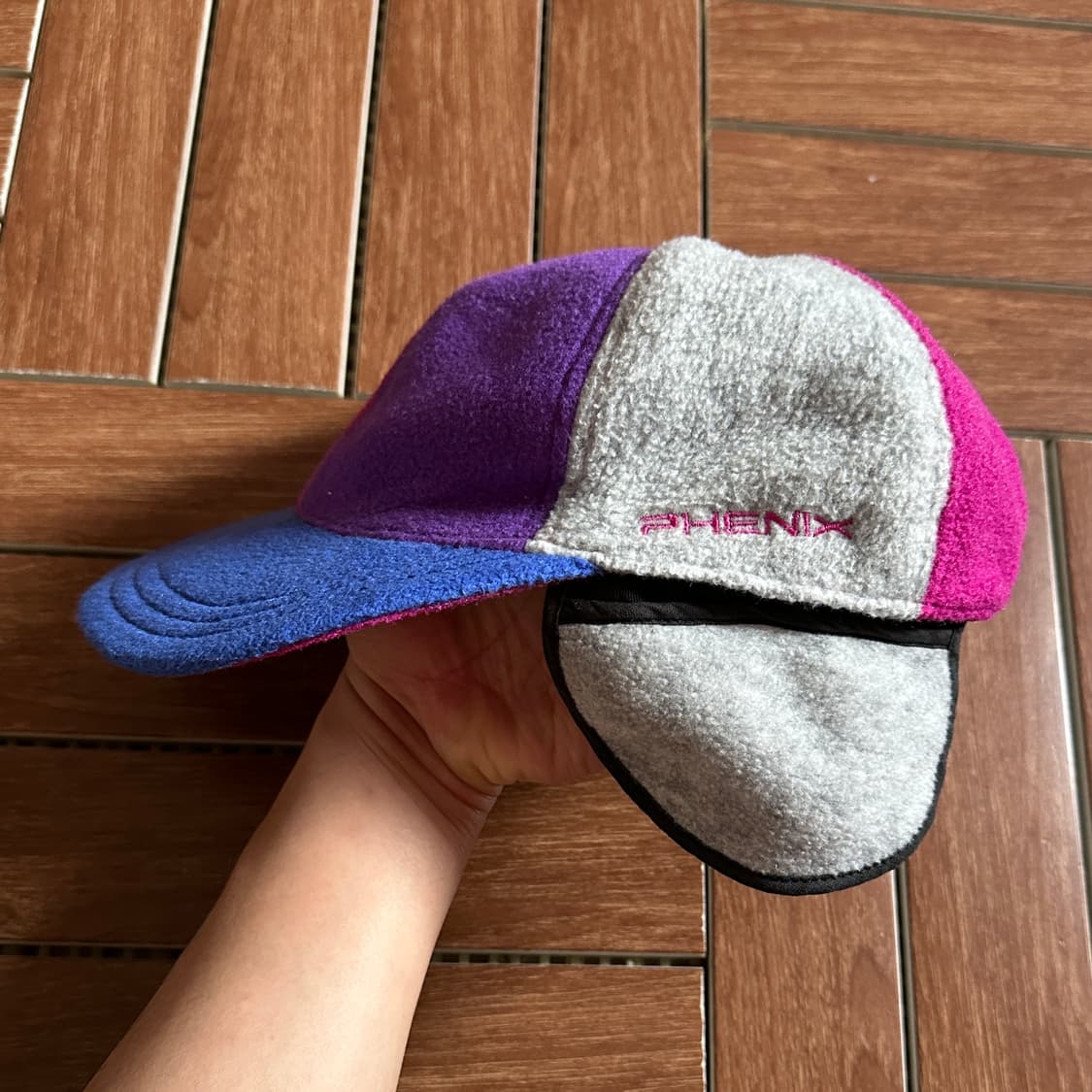 Phenix multi color fleece ear flap cap 상품이미지3