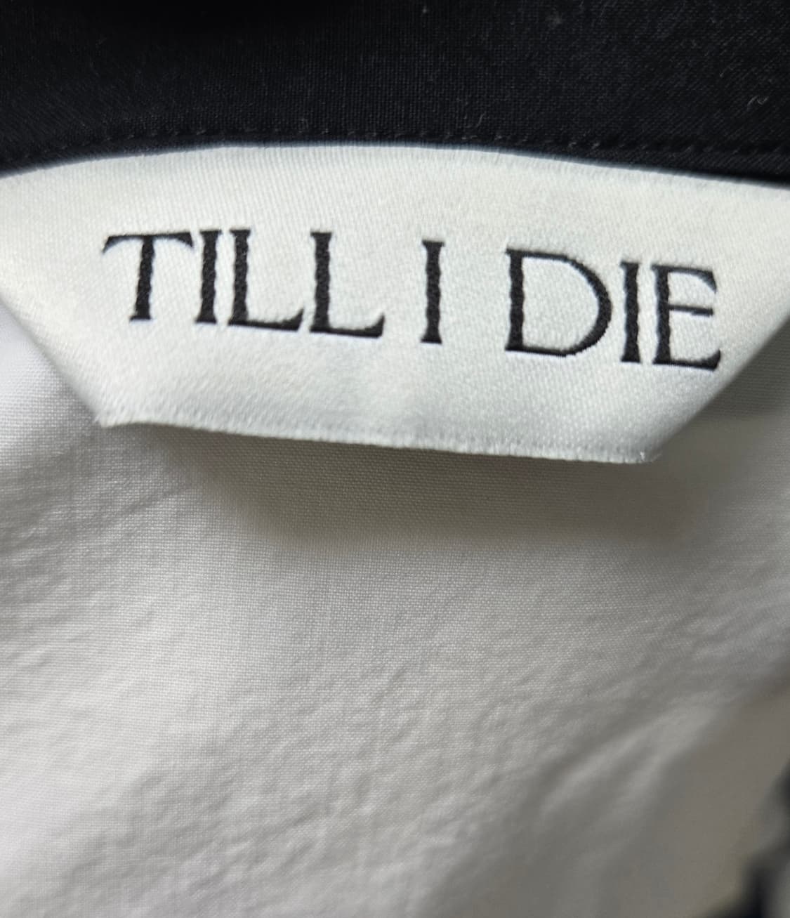 틸아이다이 배색카라 블라우스 상품이미지6