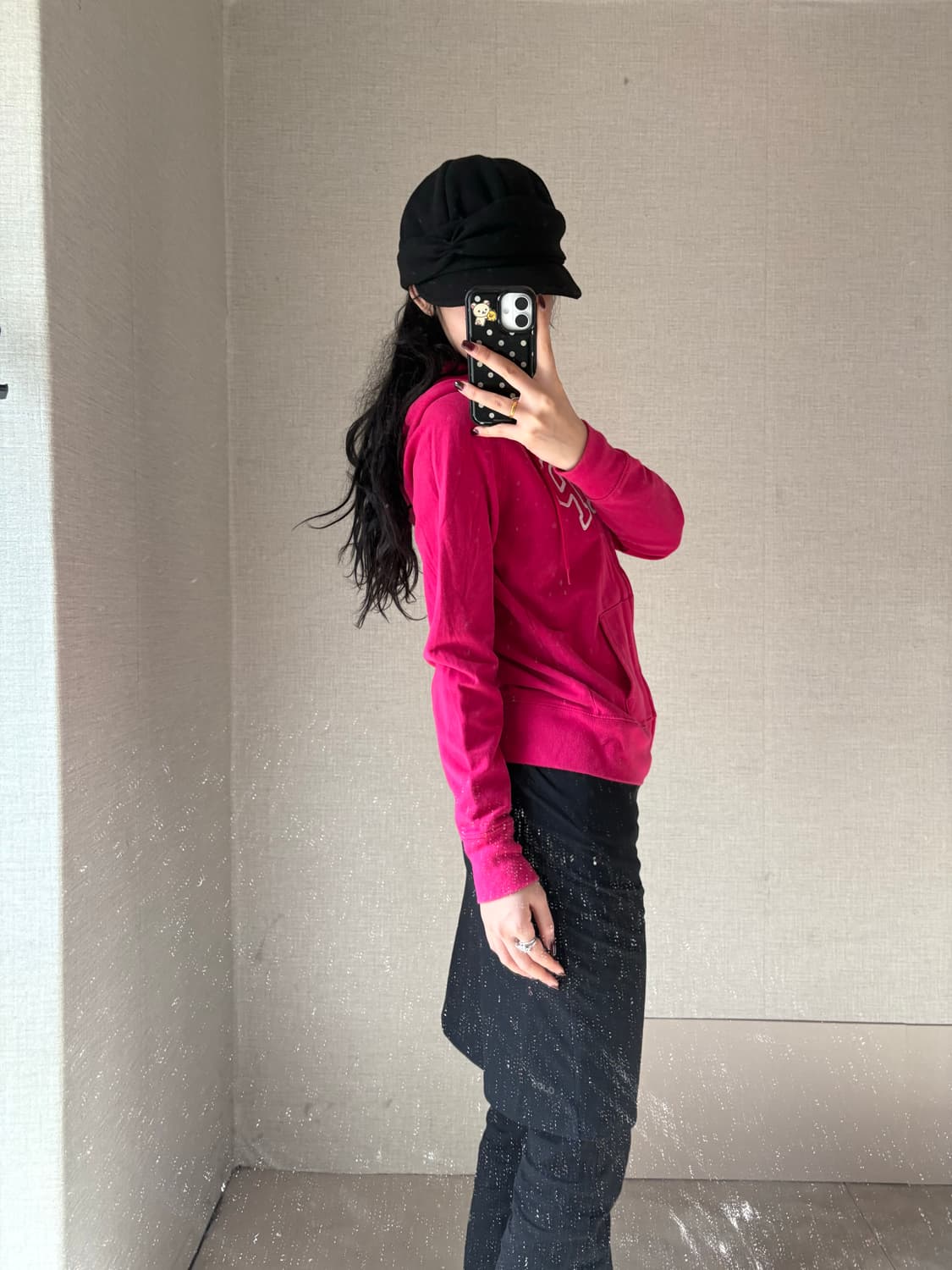 갭 핑크 후드집업 상품이미지3