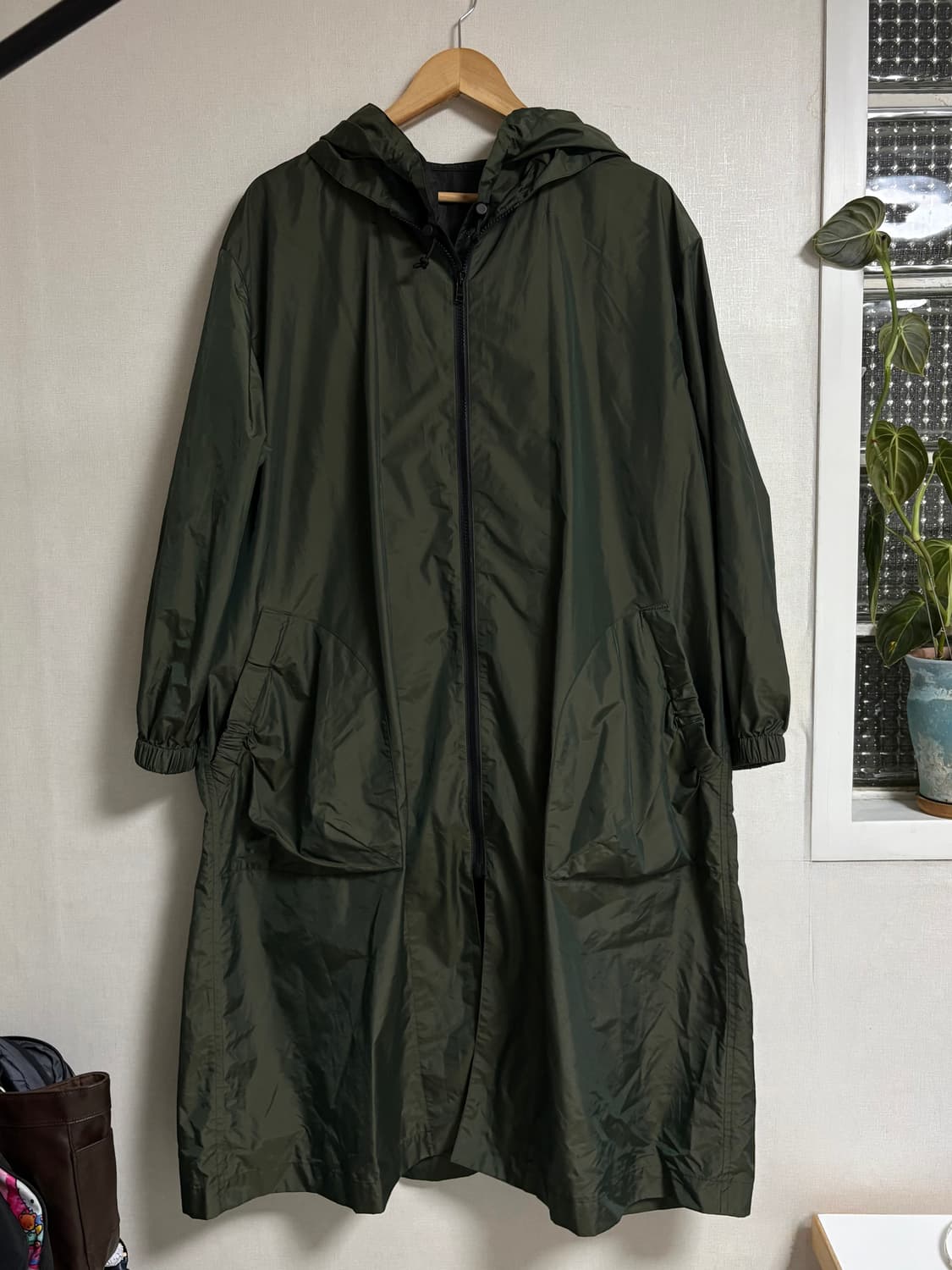 히로코코시노 바람막이 롱 점퍼 (생활방수) 상품이미지1