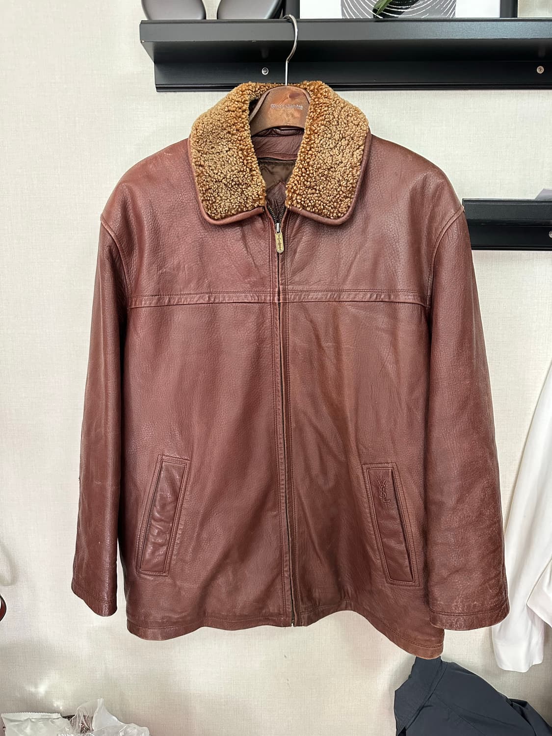 입생로랭 양가죽 자켓 100 상품이미지3