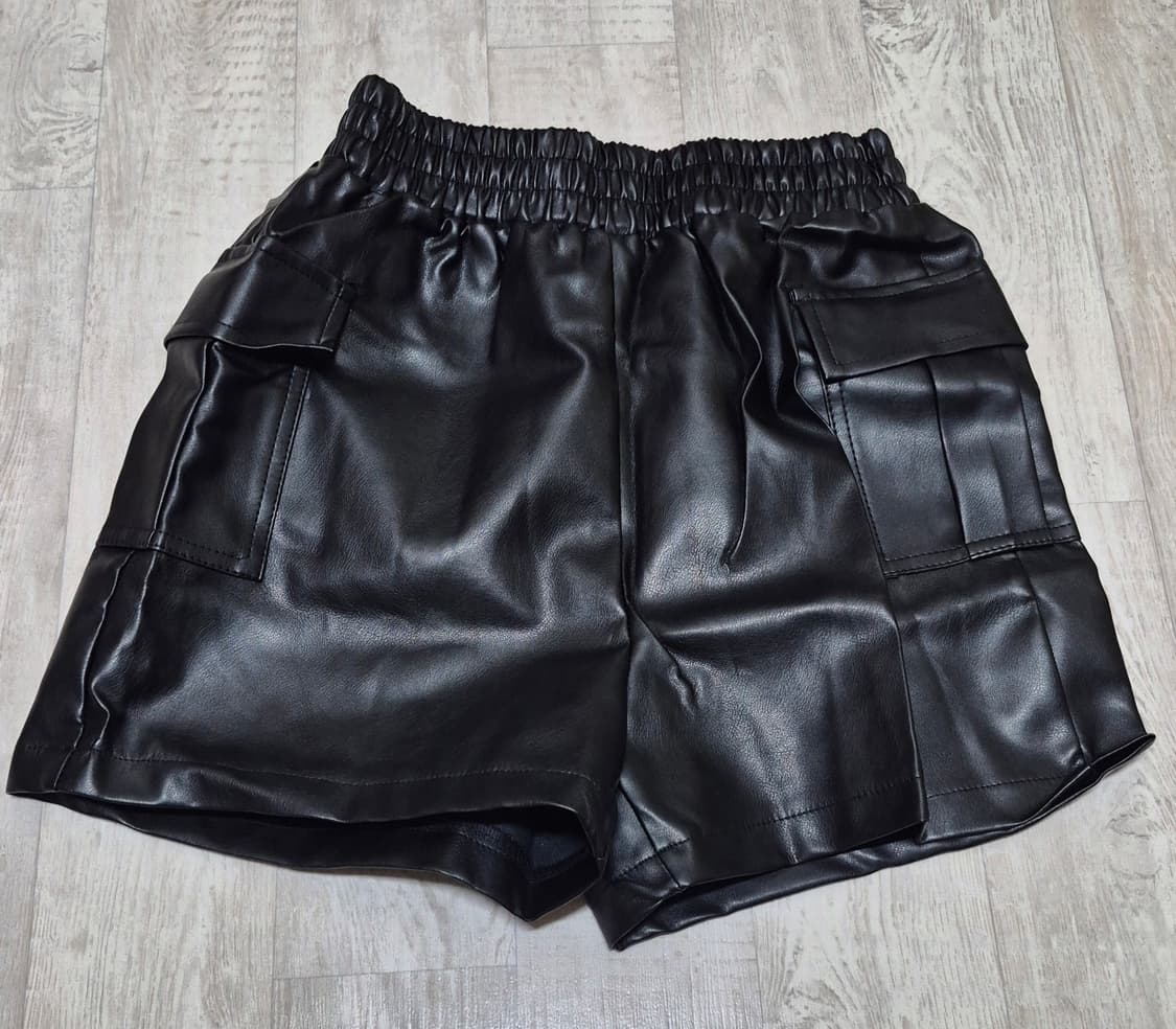 빈티지 가죽 반바지 상품이미지1