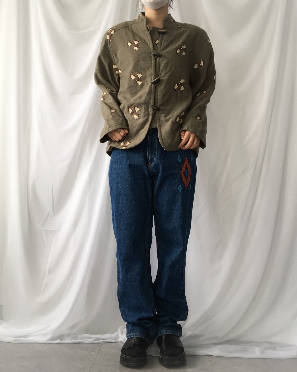 Penguin pattern jacket 상품이미지9