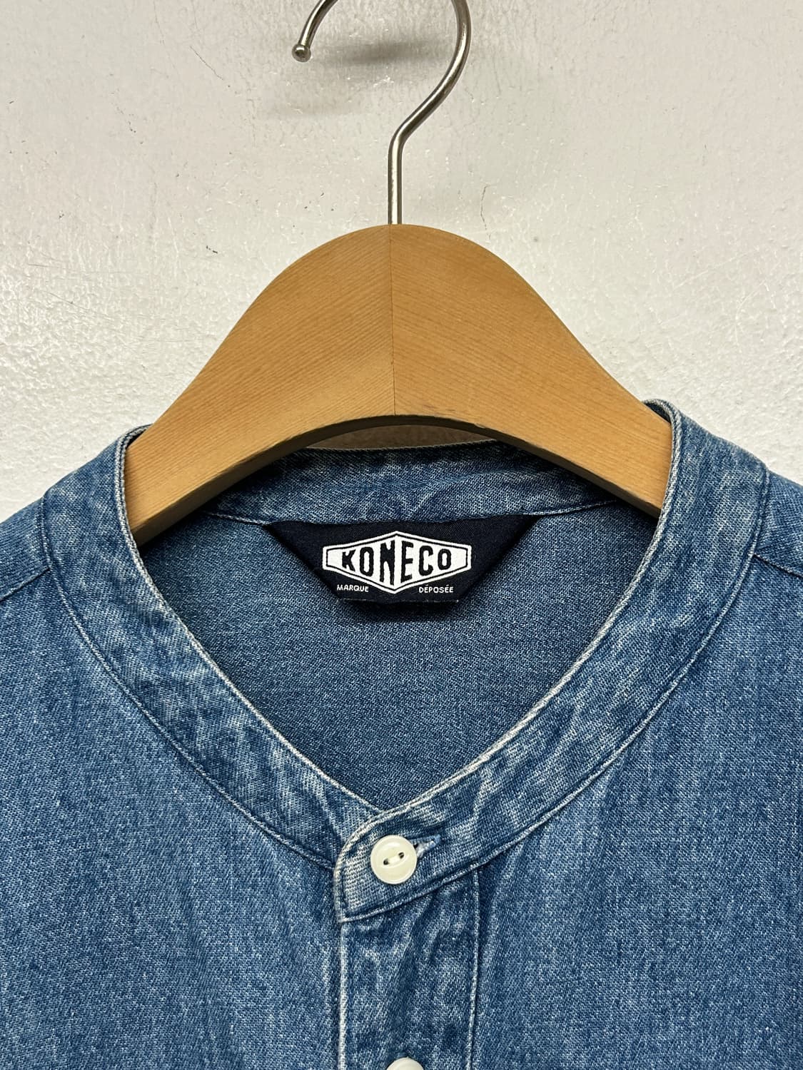 KONECO 칼라리스 데님 셔츠 상품이미지5