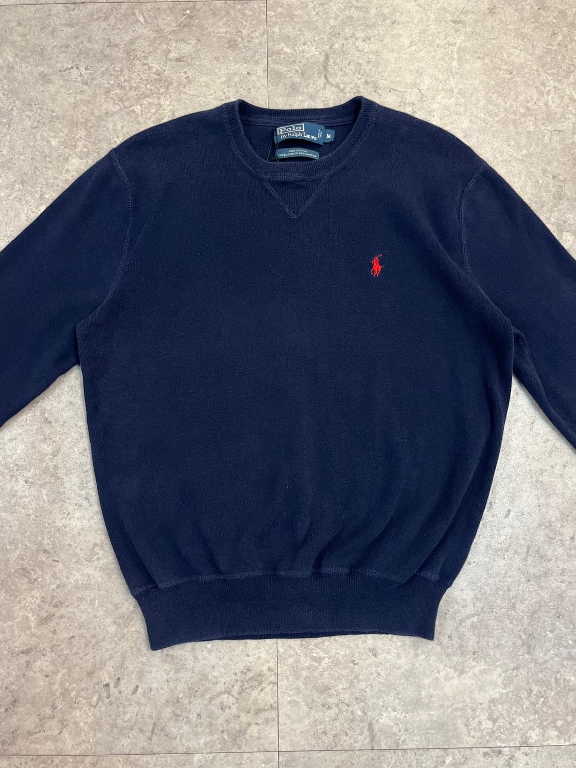 폴로 랄프로렌 니트 네이비 M #csz4166 상품이미지4