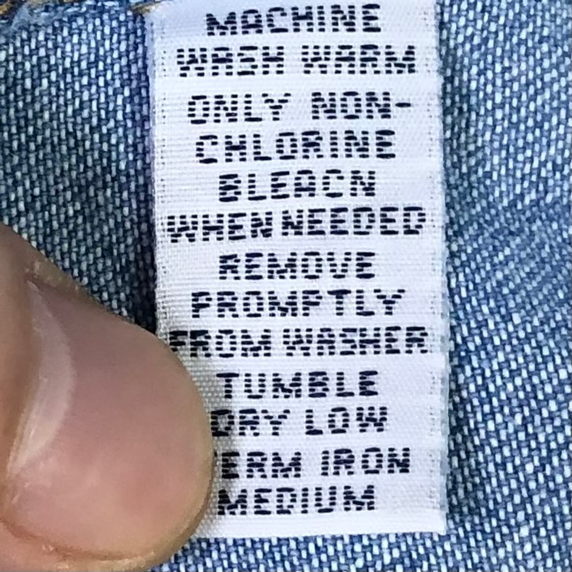 105 폴로 데님 셔츠 상품이미지4