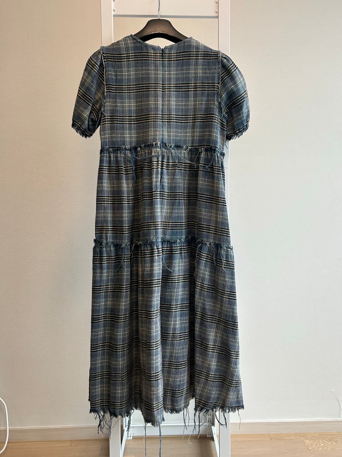 r13 체크 원피스 상품이미지2