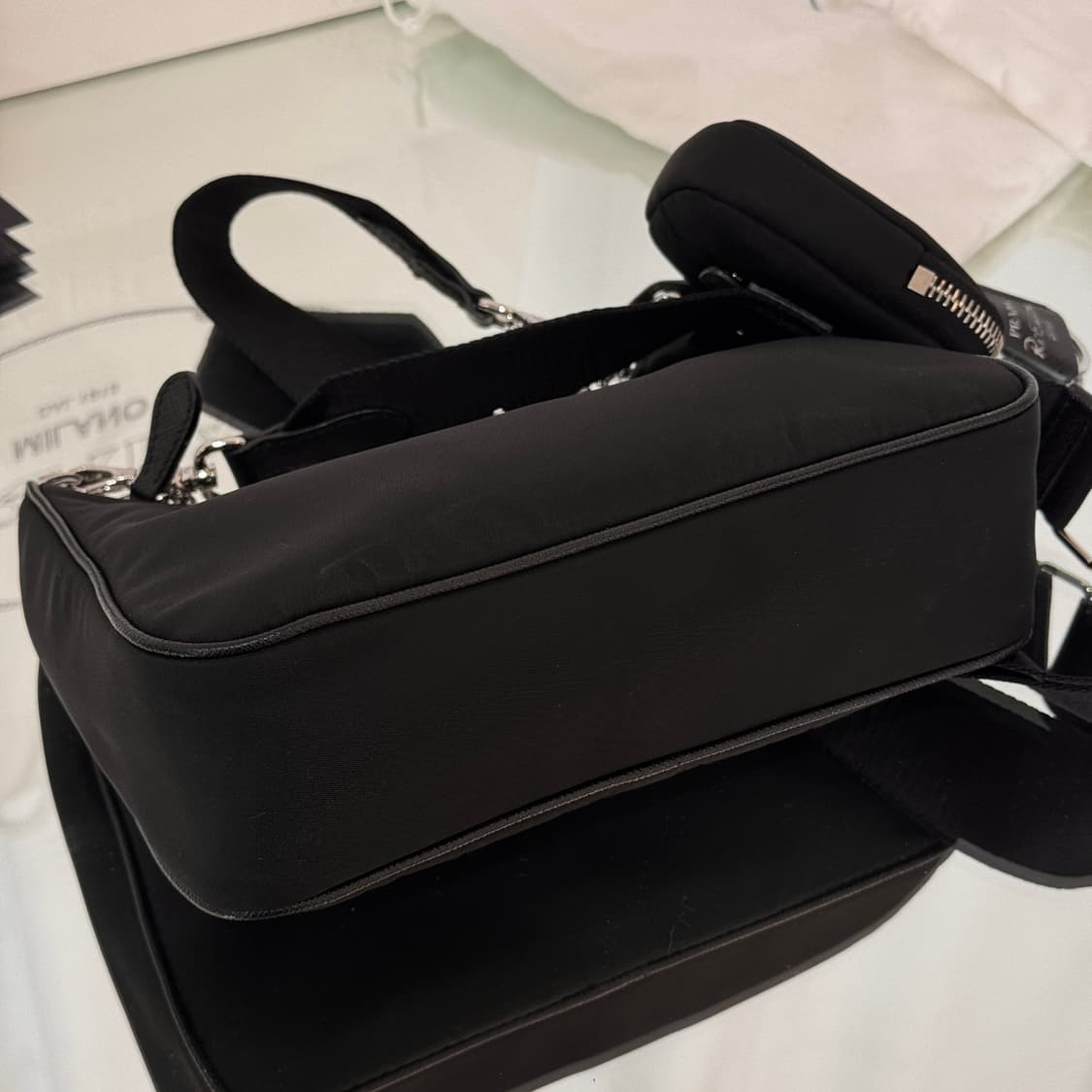 [새상품급/풀구성] 프라다 리나일론 2005 리에디션 테수토 호보백 상품이미지6