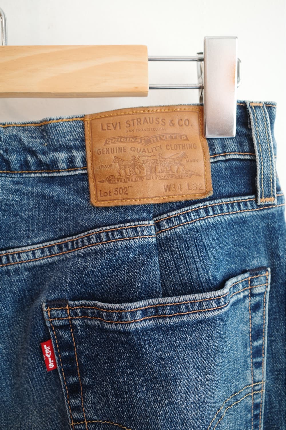 Levis 리바이스 502 프리미엄 라인 데님 (32인치) 상품이미지7