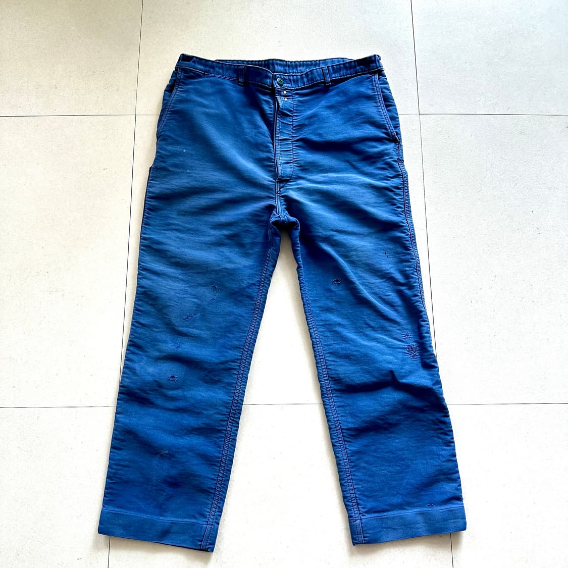 80s 프렌치 몰스킨 카펜터 워크 팬츠 32 상품이미지1