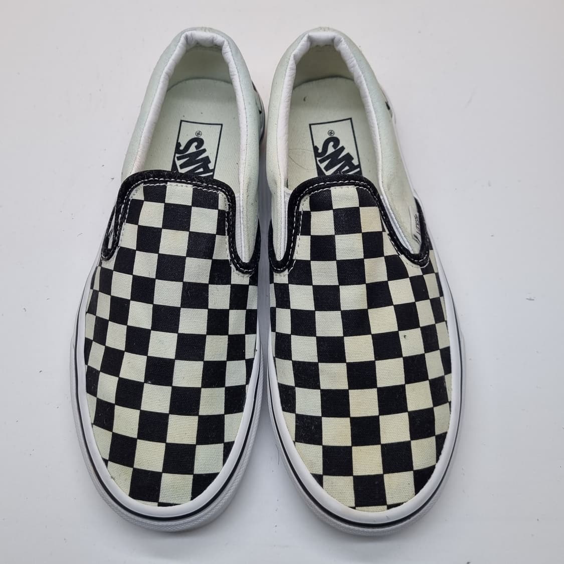 반스 체커보드 여성슬립온230. 상품이미지2