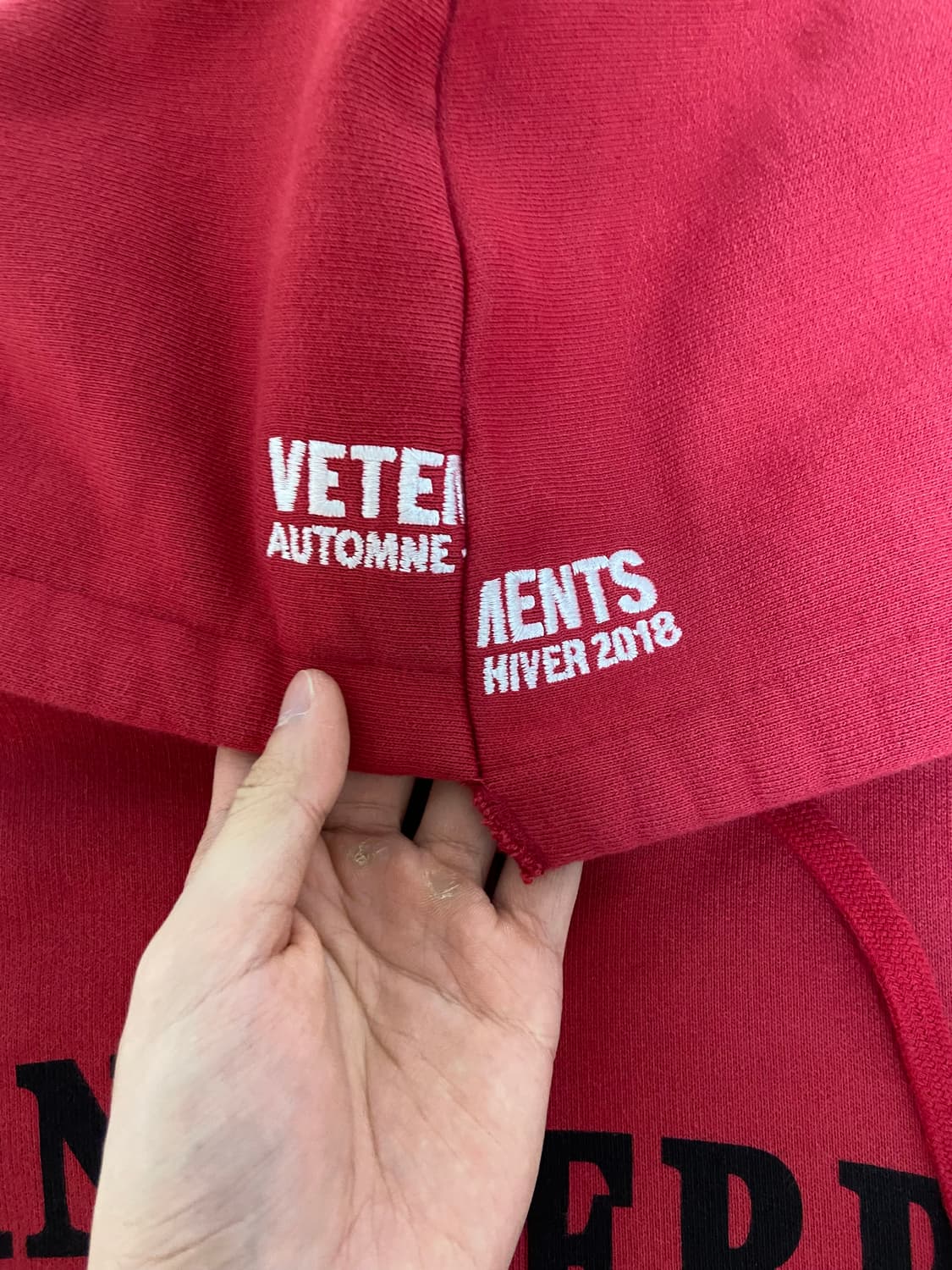 베트멍 엔트워프 후드 사이즈 xs 상품이미지3