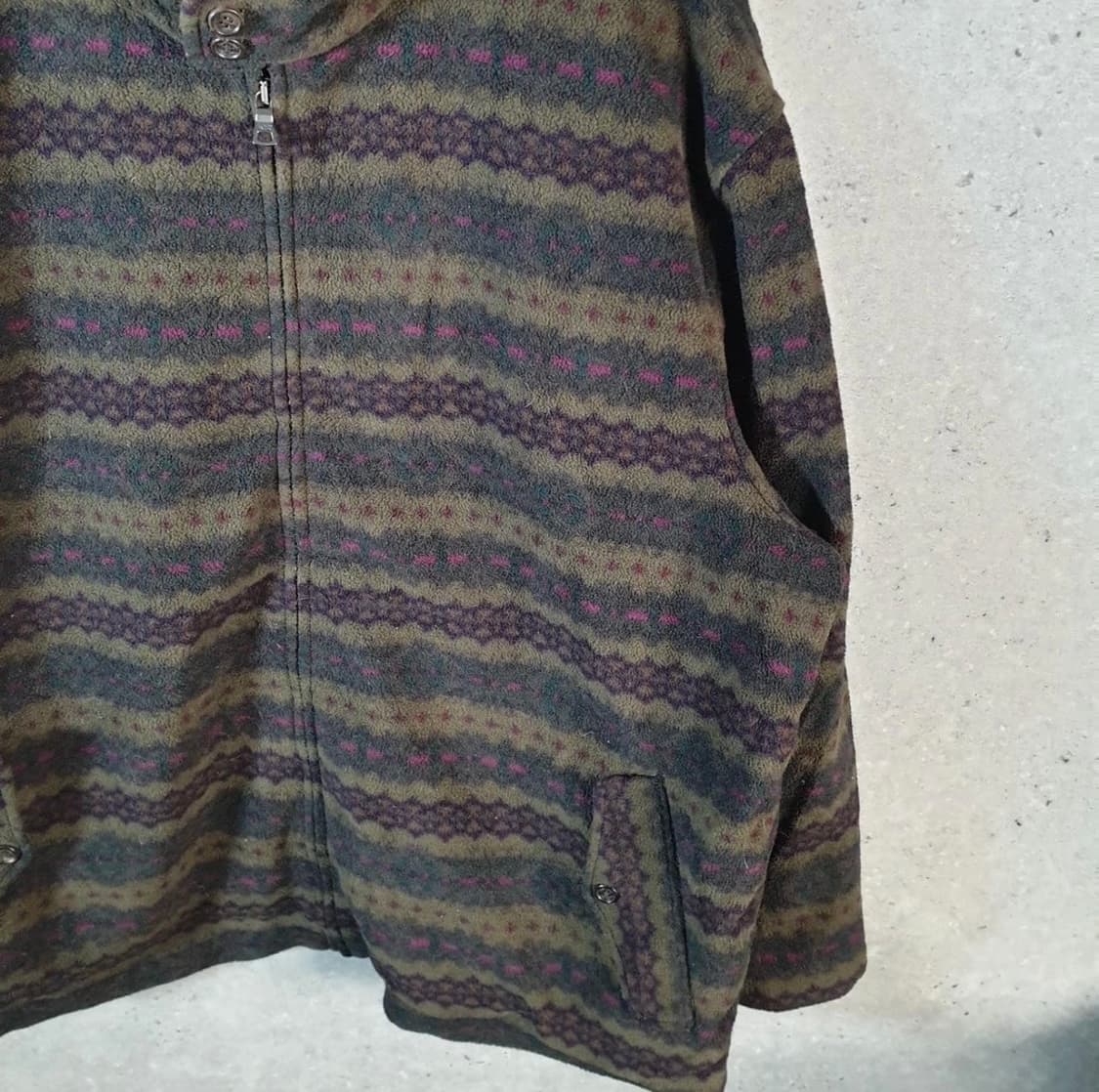 폴로 아즈텍 플리스 xxl 희귀 상품이미지2