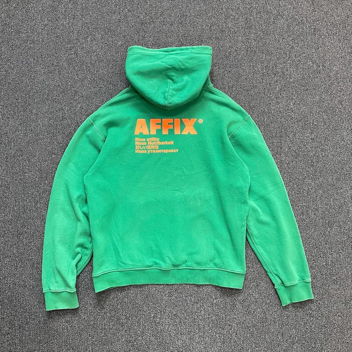 [XL] affix works 아픽스 후드 상품이미지1