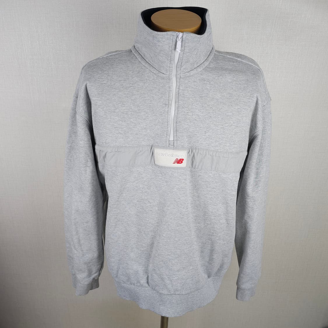 뉴발란스 반집업 맨투맨 남자100사이즈 상품이미지1