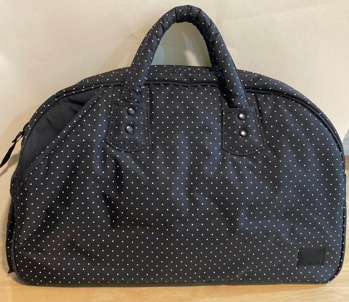 포터 porter 헤드포터 블랙뷰티 도트 땡땡이 탱커 보스톤 백 상품이미지1