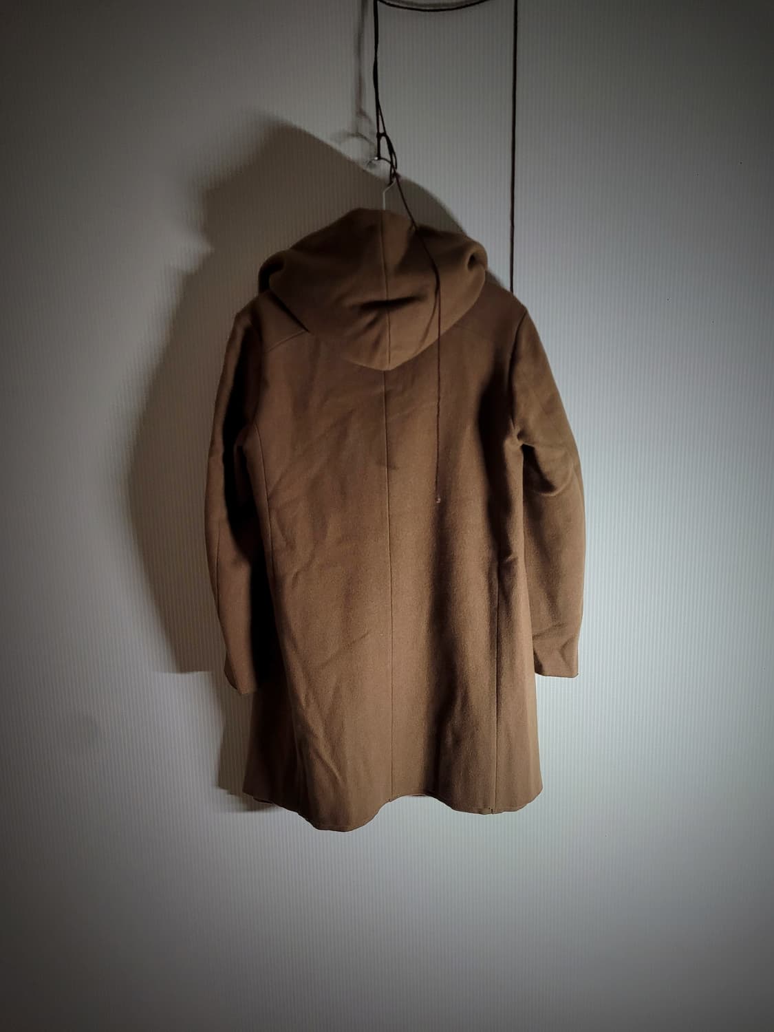 카즈유키 쿠마가이 후크 울 코트 상품이미지6