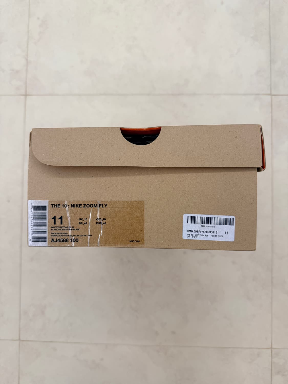 [290] 나이키 오프화이트 줌 플라이 sp 더 텐 상품이미지3