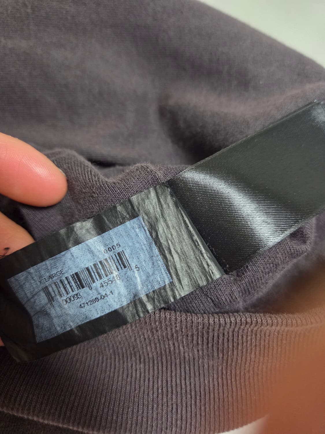 이지 갭 엔지니어드 바이 발렌시아가 도브 슈렁큰 후드 블랙 상품이미지7